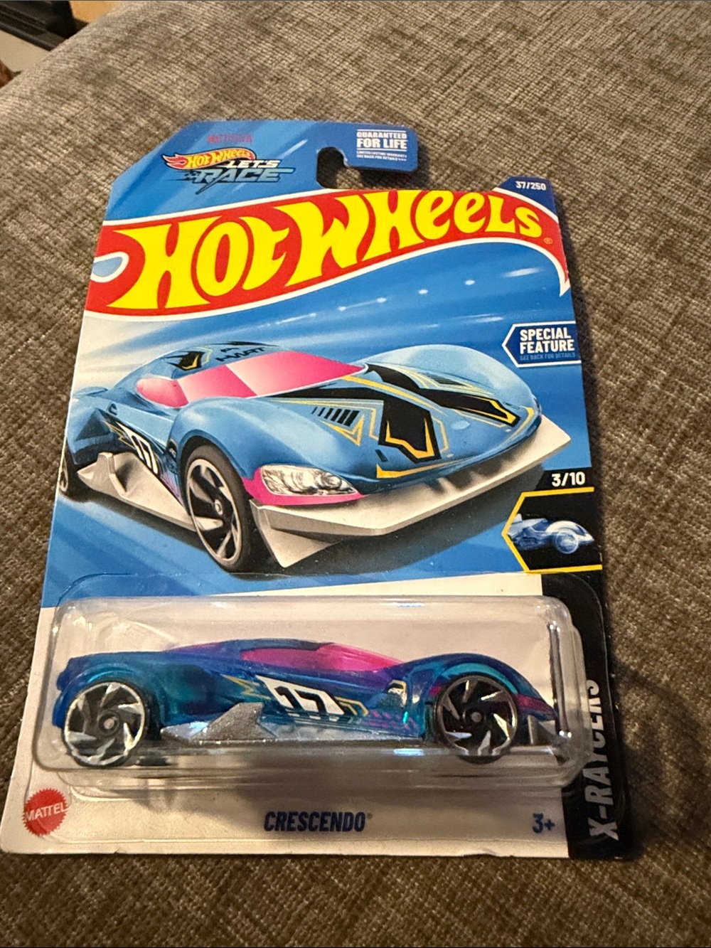 Hot‎ Wheels Crescendo X-Raycers 3/10 Blue Pink Special Feature 2024